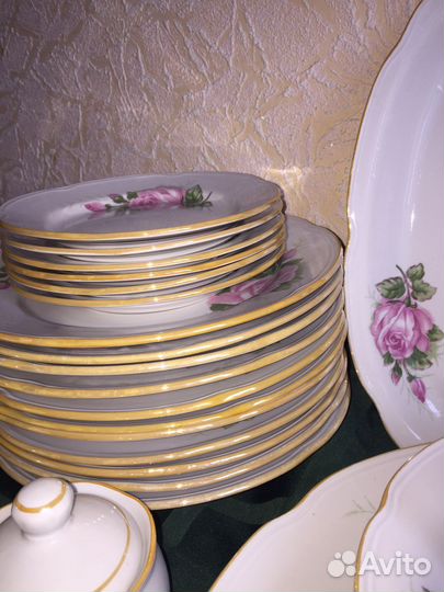 Сервиз столовый СССР б/у