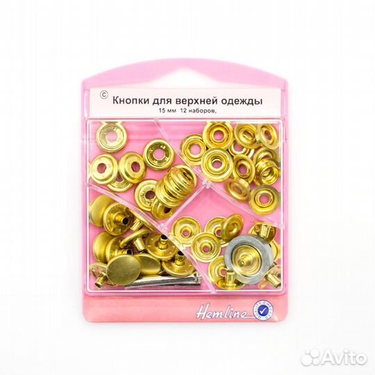 Кнопки для верхней одежды 