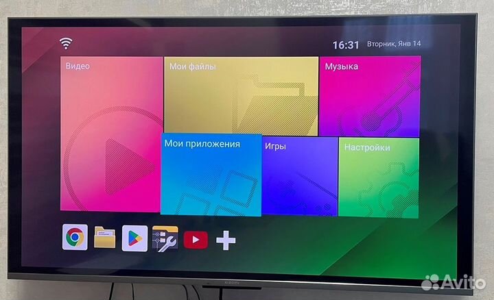 Android tv box TOX1 4/32Гб +пульт аэромышь