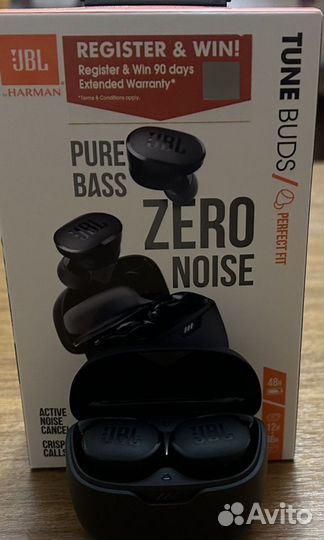 Jbl tune buds black