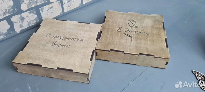 Производство деревянных боксов, ящиков,коробок