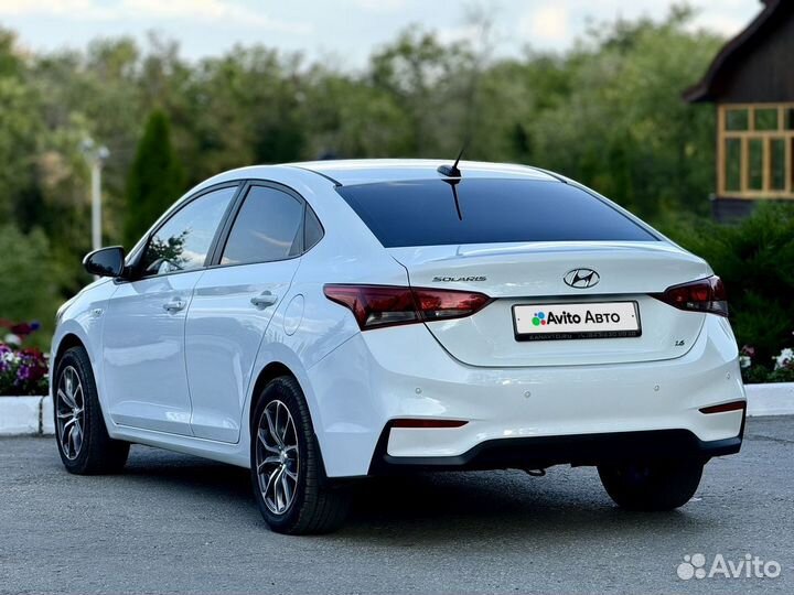 Hyundai Solaris 1.6 AT, 2017, 77 800 км