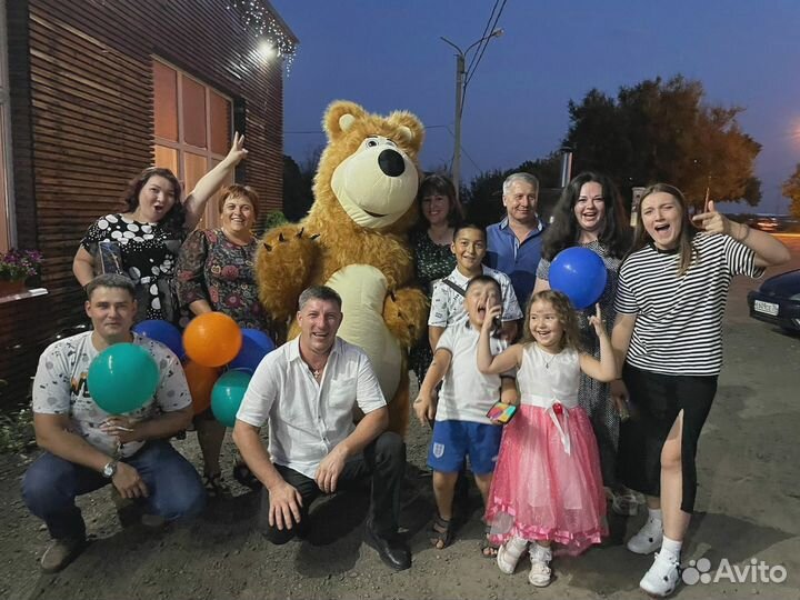 Аниматор, Ростовые куклы Мишка и Панда