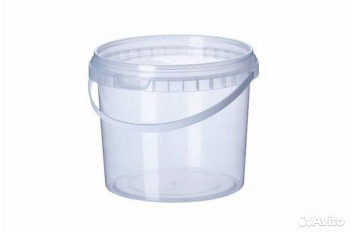 Пластиковые пищевые ведра с ручкой для шашлыка