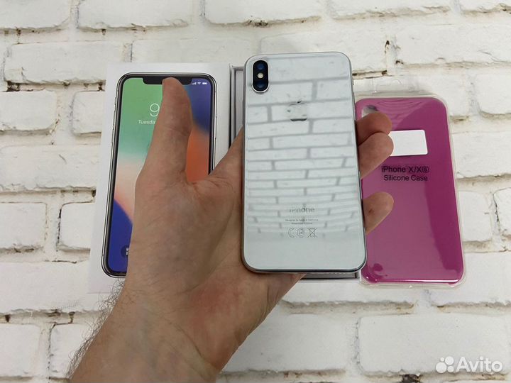 iPhone X 256 gb серый А1315