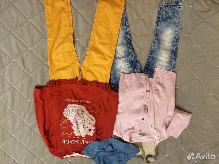 Пакет вещей для девочки 4-5 лет