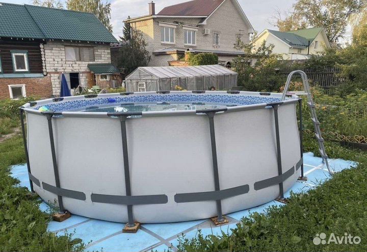 Каркасный бассейн BestWay 457*122м комплект