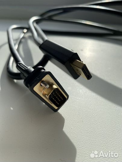 Кабель ugreen DisplayPort - VGA, 2 метра