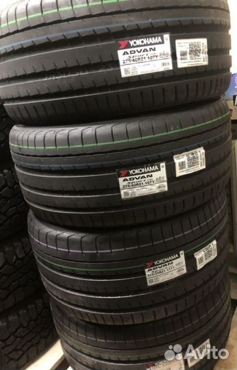 Yokohama ADVAN SPORT V105E 275/40 R21 и 315/35 R21 107Y