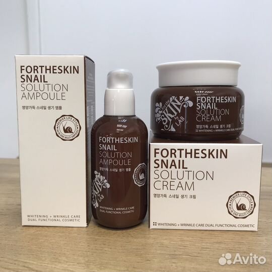 Крем и сыворотка с муцином улитки Корея