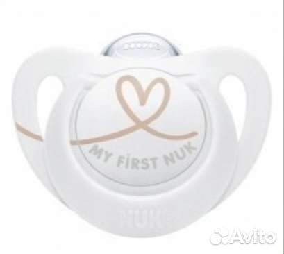 Пустышка nuk 0-6 мес