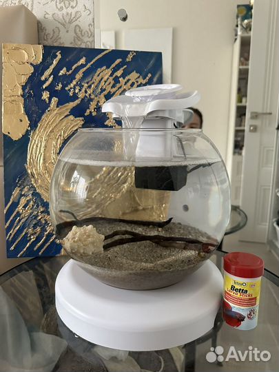 Аквариум с рыбками бу