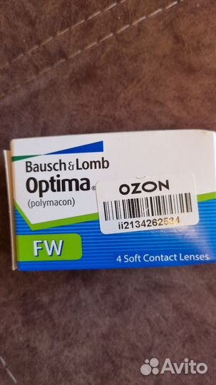 Линзы ежеквартальные Optima 4FW