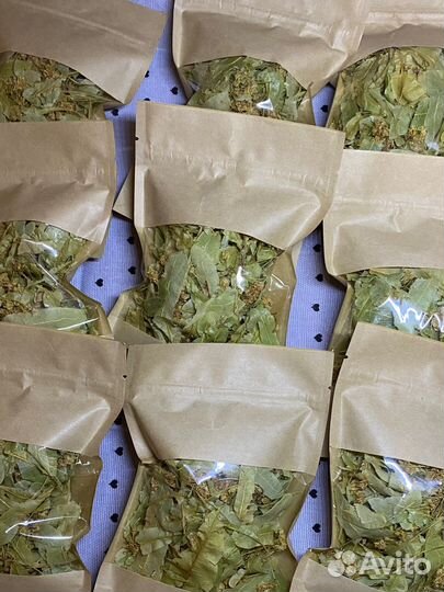 Липа сушеная цветки и листья из Чувашии 2023