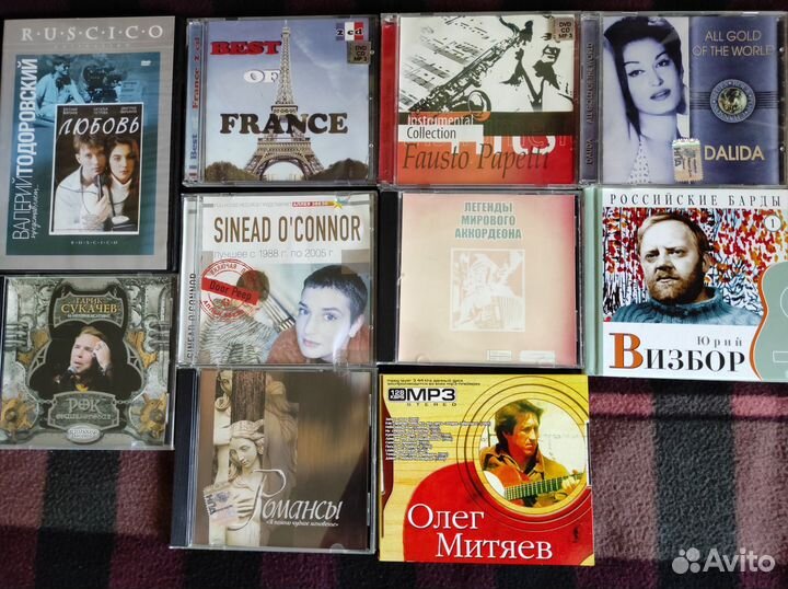 DVD диски -кино и музыка