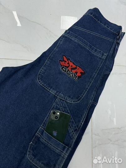 Джинсы широкие 3pm wexwear jnco