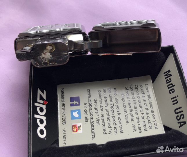 Зажигалка zippo harley davidson