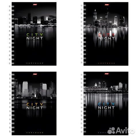 Тетрадь А4, 96 л., hatber, гребень, клетка, выборо