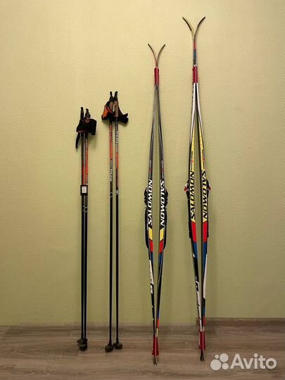 Беговые лыжи Salomon equipe 6 combi