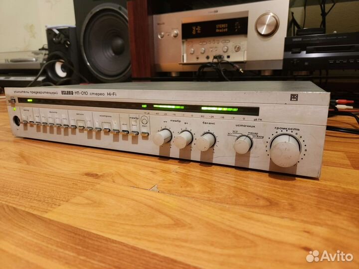 Эстония уп-010 усилитель предварительный