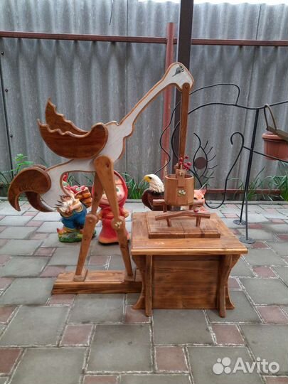 Колодец-Журавль декоративный