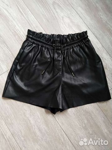 Кожаные шорты