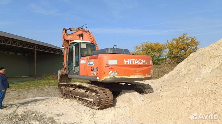 Гусеничный экскаватор Hitachi ZX240LC-3, 2007