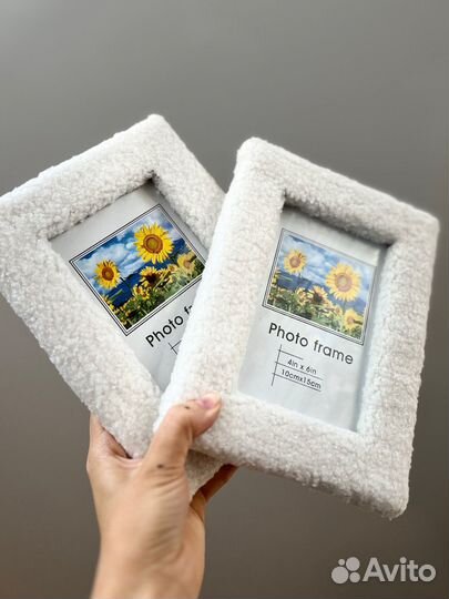 Плюшевая рамка