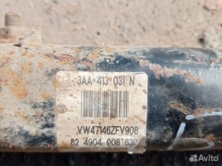 Стойка левая volkswagen passat b7