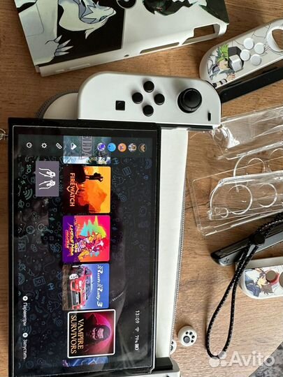 Nintendo switch oled прошитая чип
