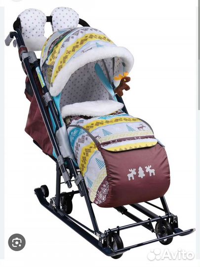 Санки коляска Ника 7-3