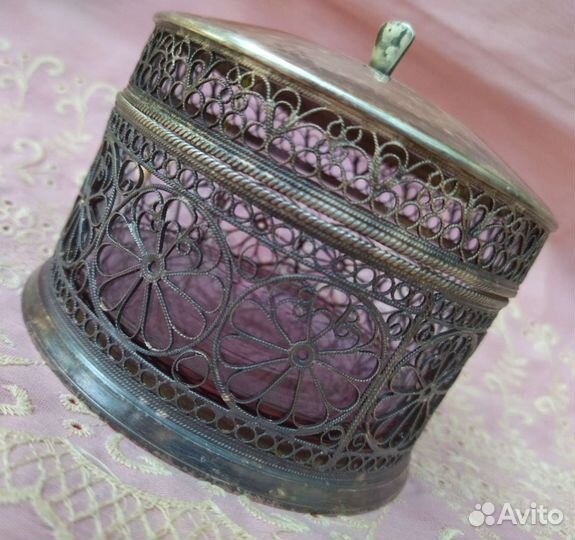 Сахарница Скань Мстерский з-д Юв. Изд. 1975 год