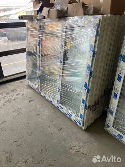 Готовые пластиковые окна 1801х1201 мм