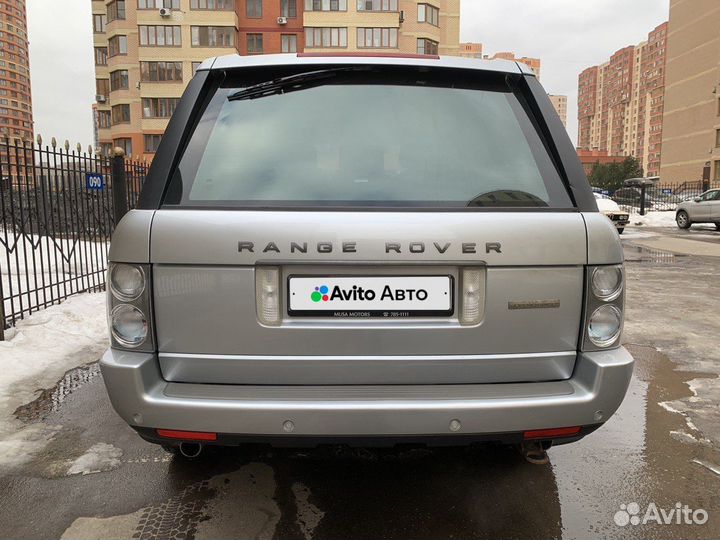 Land Rover Range Rover 4.2 AT, 2006, 250 000 км