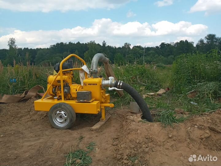 Аренда мотопомпа для грязной воды