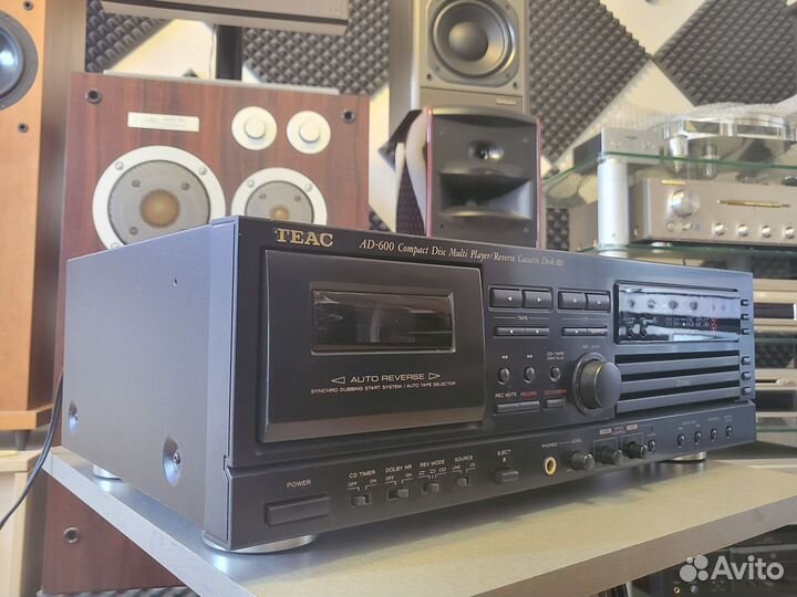 Teac AD-600 кассетный/3CD комбайн с чейнджером