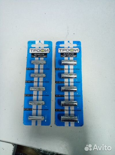 Батарейки A23, A27 в пульты от ворот, шлагбаума