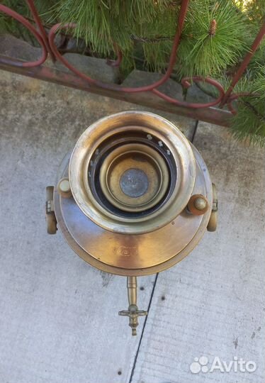 Самовар на дровах старинный