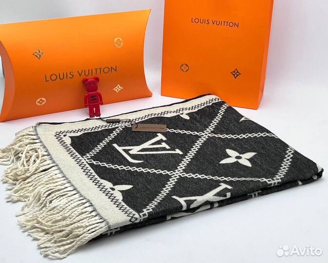 Палантин из кашемира louis vuitton