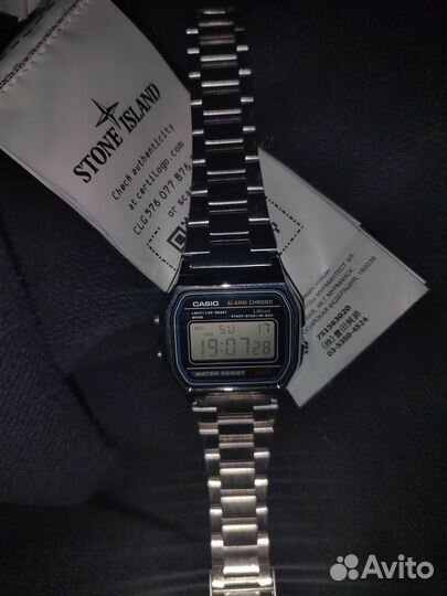 Stone island sweatshirt navy blue