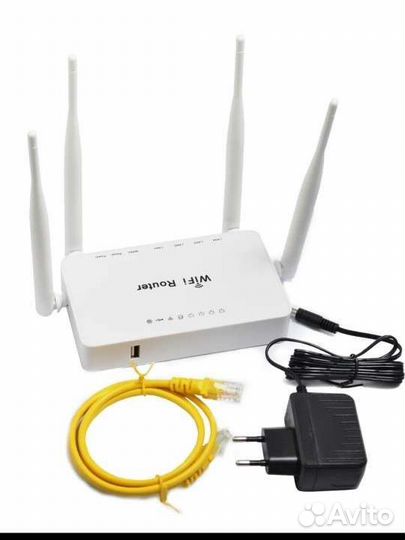 4g роутер, модем и антенна пушка, Wi fi