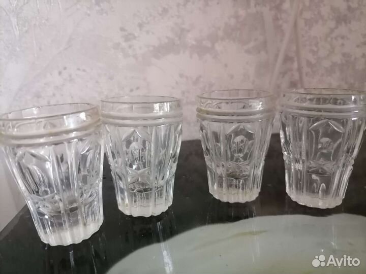 Стопки хрусталь СССР