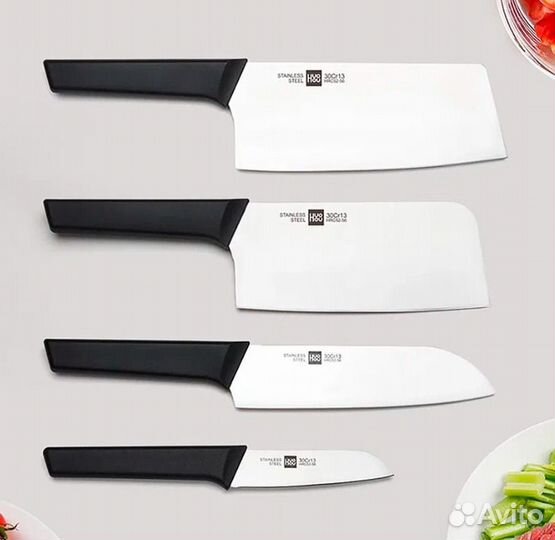 Набор ножей HuoHou Fire Kitchen Steel Knife Set