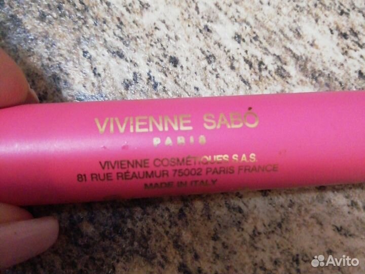 Тушь для ресниц чёрная vivienne sabo