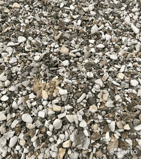 Щебень гравийный под парковку