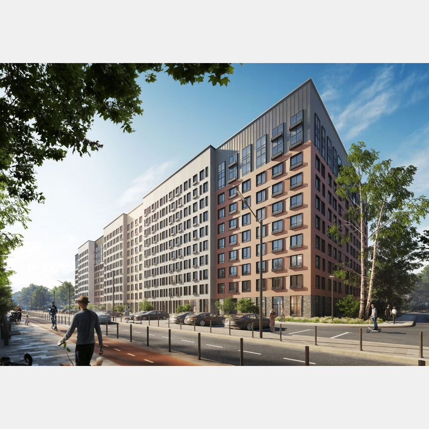 2-к. квартира, 79,1 м², 4/10 эт.