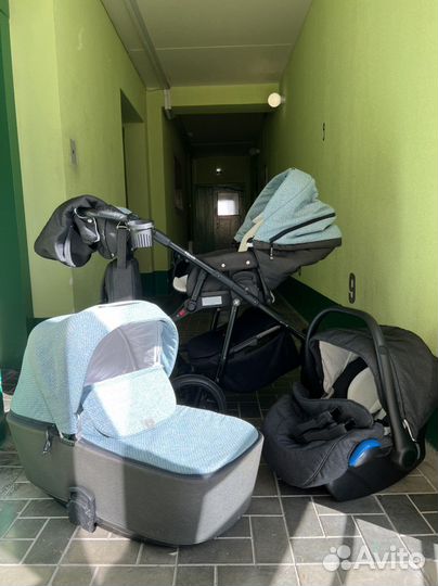 Коляска adamex reggio 3 в 1