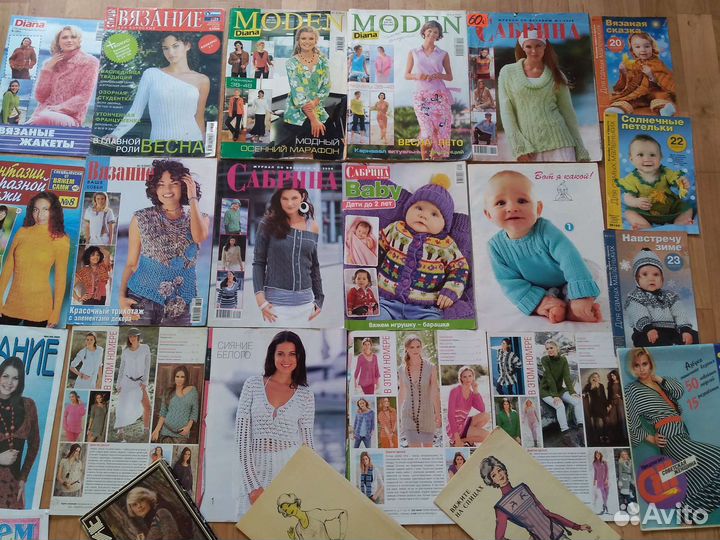 Вязание : Журналы, буклеты, открытки