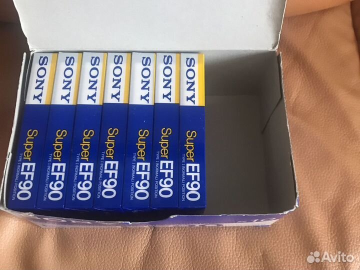 Аудиокассета Sony Super EF90