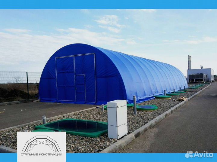 Ангар / Коровник (Тентовый ангар) 20х70м